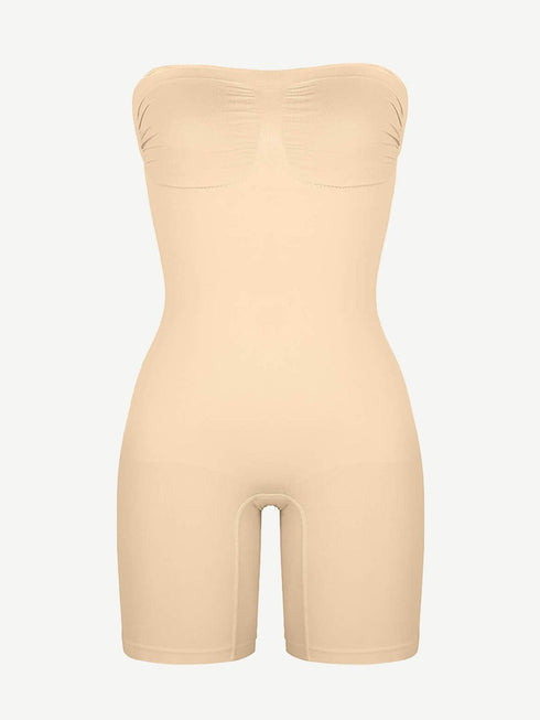 Wholesale Seamless Sculpt Strapless Shorts Butt Lift Shapewear